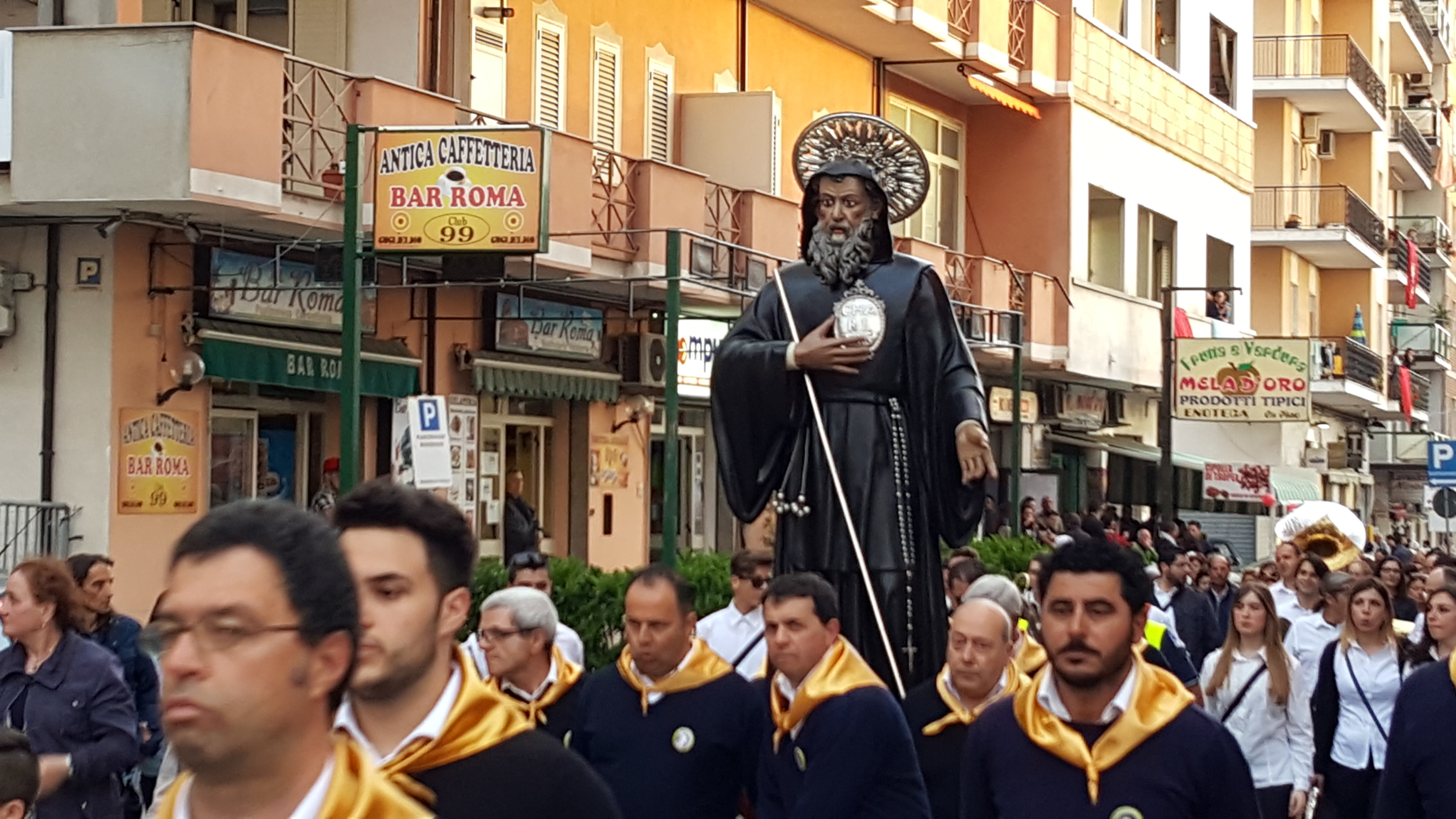 20/5/2017 – Processione di San Francesco di Paola nelle Vie di Pizzo Alta
