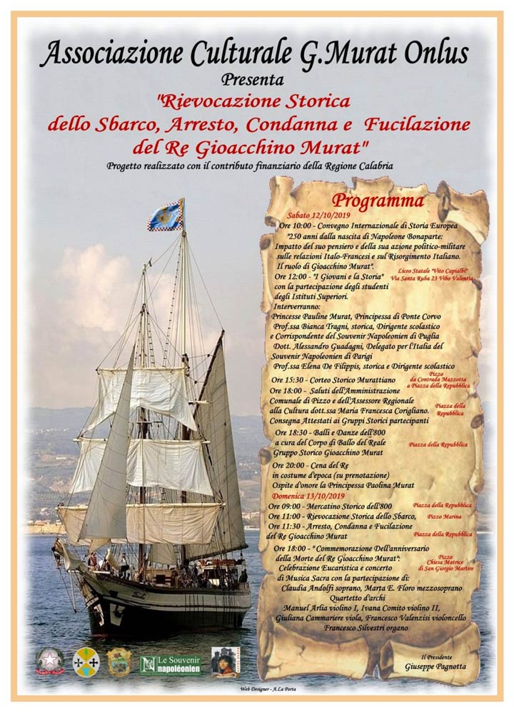 PIZZO (VV) – La rievocazione storica sul Re Gioacchino Murat – Calabria.Live